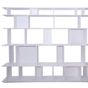 Kệ sách Glamour màu trắng